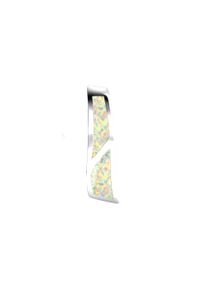Vivance Damen Ketten-Anhänger "925-Sterling Silber rhodiniert synth. Opal weiß", ONE-SIZE, Silber 925 (Sterlingsilber), 2,4 g, weiß, Silber 925