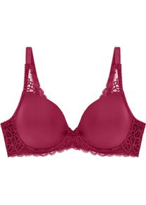 Triumph Damen Bügel-BH "Amourette Spotlight WHP X", Gr. 85, rot, Microtouch, Spitze, Obermaterial: 60% Polyamid, 25% Polyester, 15% Elasthan,