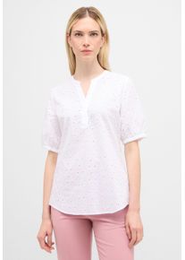 Eterna Damen Schlupfbluse "REGULAR FIT", weiß, casual, Gr. 44, 100% Baumwolle, Blusen