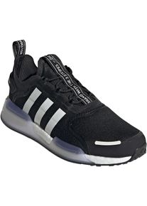 Sneaker "NMD_V3", adidas originals, Gr. 46, schwarz-weiß, Textil, Synthetik, sportlich, Schuhe