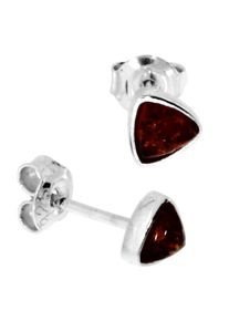 OSTSEE-SCHMUCK Damen Paar Ohrstecker "OSTSEE-SCHMUCK Ohrstecker Classic 5x5x5 mm", 6 x 6 x 6mm, Silber 925 (Sterlingsilber), weiß, Silber 925