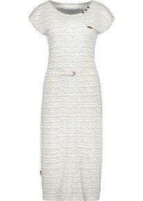 alife and kickin ALIFE & KICKIN Damen Jerseykleid "Damen MelliAK", weiß, Gr. XS, 65% Baumwolle 35% Polyester, Kleider
