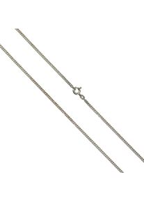 Vivance Damen Collierkettchen "925 Silber Panzerkette diamantiert", 50cm, Silber 925 (Sterlingsilber), L: 50cm B: 2.0mm, weiß, Silber 925