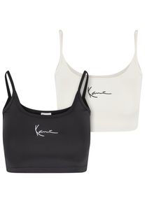 Karl Kani Herren T-Shirt "Karl Kani Damen", schwarz-weiß, klassisch, Gr. XL, bedruckt, 77% Polyester, 23% Elasthan, Shirts