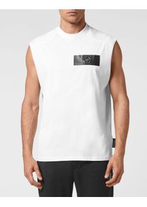 Plein Sport Herren T-Shirt "T-Shirt", weiß, Gr. XXXL, Obermaterial: 100% Baumwolle, Shirts