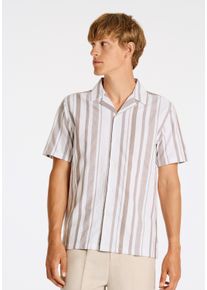 LINDBERGH Herren Flanellhemd "LINDBERGH Freizeithemd", beige, Gr. XXXL, Oberstoff: 100% Baumwolle, Hemden