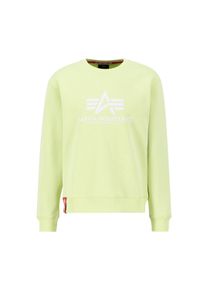 Herren Sweater "Alpha Industries Men - Sweatshirts Basic Sweatshirt BL", grün, Gr. XXL, Alpha Industries, Obermaterial: 80% Baumwolle, 20% Polyester,