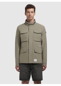 Khujo Herren Fieldjacket "ARLO", grün, casual, Gr. M, unifarben, Web, 100% Polyester, Jacken