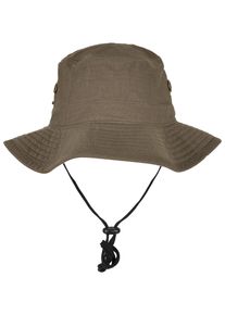 Flexfit Damen Trucker Cap "Flexfit Angler Hat", grün, casual, unifarben, 97% Baumwolle, 3% Elasthan, Caps