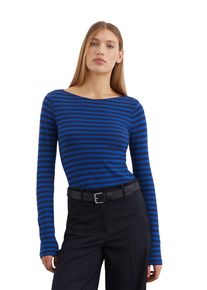 Marc O'Polo MARC O'POLO Damen Langarmshirt "aus Slubjersey", bunt, Basic, Gr. XXS, gestreift, Obermaterial: 100% Baumwolle, Shirts