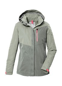 Killtec Damen Funktionsjacke "KOS 366 WMN JCKT", grün, sportlich, Gr. 42, Oberstoff: 100% Polyester, Futter: 100% Polyester, Jacken, Wasser- und