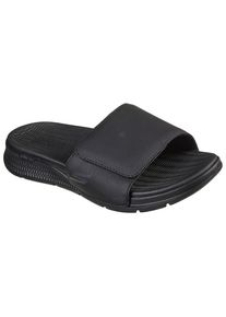 Skechers Herren Pantolette "GO CONSISTENT SANDAL-WATERSHED", Gr. 45, schwarz, Lederimitat, unifarben, casual, Schuhe, Strandschuh, Badeschuh, Pool