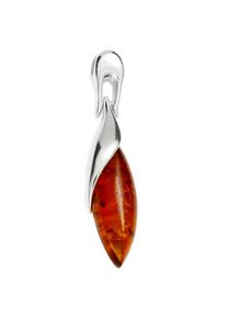 OSTSEE-SCHMUCK Damen Ketten-Anhänger "OSTSEE-SCHMUCK Anhänger Rosali Anhänger Rosali", 50 x 11mm, Silber 925 (Sterlingsilber), 5.9 g, weiß, Silber