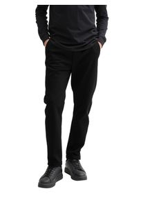 Herren Jogger Pants, schwarz, casual, Gr. S, Tom Tailor Denim, unifarben, Obermaterial: 75% Polyester, 22% Viskose, 3% Elasthan. Futter: 100%