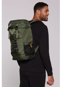 CAMP DAVID Cityrucksack, grün, Kunstfaser, Rucksäcke