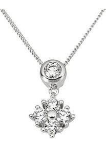 Firetti Damen Ketten-Anhänger "Schmuck Geschenk Gold 333 Halsschmuck Anhänger Fantasie", Weißgold 333, 1,71 g, weiß, Weißgold 333, Schmuckanhänger,