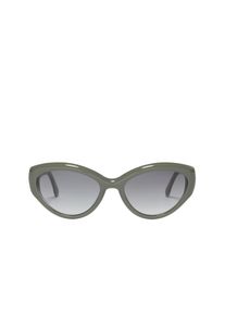 Marc O'Polo MARC O'POLO Damen Sonnenbrille "mit breitem Bio-Acetat-Rahmen", grün, unifarben, Brillen