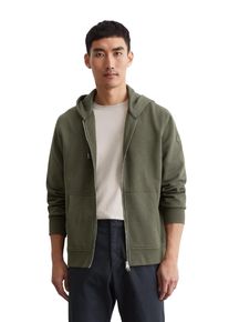 Marc O'Polo MARC O'POLO Herren Sweatjacke "aus Bio-Baumwolle", grün, sportlich, Gr. XS, unifarben, Obermaterial: 100% Baumwolle; Füllung: 100% Nicht verfügbar;