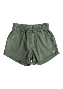 Roxy Kinder Bermudas "Scenic Route", grün, Gr. 6, 100% Baumwolle, Hosen
