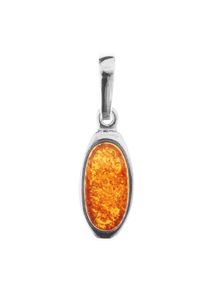 OSTSEE-SCHMUCK Damen Ketten-Anhänger "OSTSEE-SCHMUCK Anhänger Neele Anhänger Neele", 25 x 8mm, Silber 925 (Sterlingsilber), 1.3 g, weiß, Silber 925