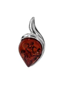 OSTSEE-SCHMUCK Damen Ketten-Anhänger "OSTSEE-SCHMUCK Anhänger Gleiter-Maren Anhänger Gleiter-Maren", 21 x 11mm, Silber 925 (Sterlingsilber), 1.4 g,