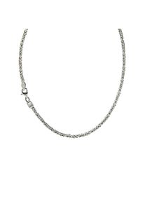 ZEEme Damen Collierkettchen "Silber 925 poliert Königskette 2,2mm breit", 40cm, Silber 925 (Sterlingsilber), L: 40cm B: 2.2mm, weiß, Silber 925