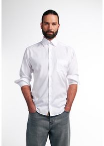 Eterna Herren Langarmhemd "REGULAR FIT", weiß, Gr. XL, 70% cotton, 30% Lyocell, Hemden, EASY IRON (bügelleicht)