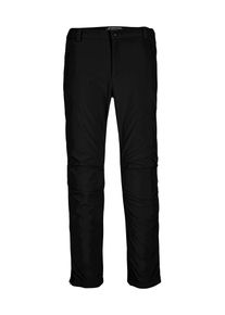 Killtec Herren Softshellhose "KOW 49 MN SFTSHLL PNTS", schwarz, sportlich, Gr. 50, Oberstoff: Oberseite: 88% Polyester, 12% Elasthan, Rückseite: 100%
