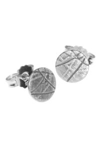 OSTSEE-SCHMUCK Damen Paar Ohrstecker "OSTSEE-SCHMUCK Ohrstecker Runo - Sarah Vicenza", 8mm rund, Silber 925 (Sterlingsilber), weiß, Silber 925