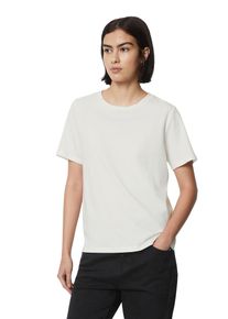 Marc O'Polo Damen T-Shirt, weiß, Gr. XS, MARC O'POLO DENIM, Single Jersey, Obermaterial: 100% Baumwolle, Shirts