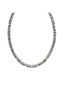 ZEEme Damen Collierkettchen "Silber 925 poliert Königskette 5mm breit", 60cm, Silber 925 (Sterlingsilber), L: 60cm B: 5.0mm, weiß, Silber 925