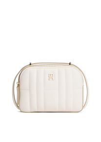 Tommy Hilfiger Damen Umhängetasche "TH FEMININE CONV CAMERA BAG", weiß, Lederimitat, unifarben, Taschen, Damen Schultertasche, Minibag im trendigen