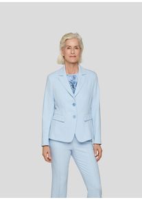 Rabe Damen Jackenblazer "Jacke", blau, feminin, Gr. 40, 71%Polyester 23%Viskose 6%Elastan, Blazer