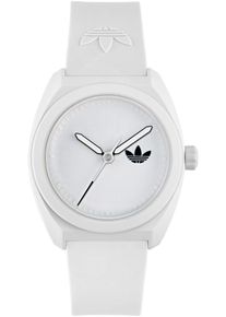 Damen Quarzuhr "PROJECT THREE", weiß, adidas originals, Armbanduhren, Armbanduhr, Herrenuhr, Damenuhr, unisex, Kunststoffarmband