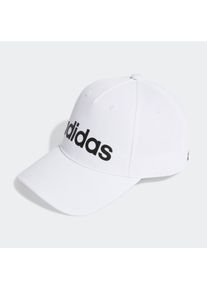 Herren Baseball Cap "DAILY KAPPE", schwarz-weiß, sportlich, adidas Performance, Obermaterial: 100% Baumwolle, Caps