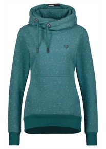 alife and kickin ALIFE & KICKIN Damen Kapuzensweatshirt "Damen SarahAK B", grün, Gr. XS, 50% Baumwolle 50% Polyester, Sweatshirts
