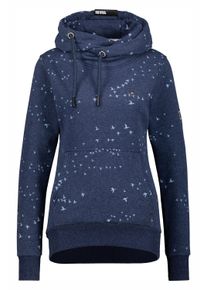 alife and kickin ALIFE & KICKIN Damen Kapuzensweatshirt "Damen SarahAK B", blau, Gr. XS, 50% Baumwolle 50% Polyester, Sweatshirts