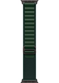 Apple Smartwatch-Armband "Alpine Loop", 16,5-21cm, Apple Watch Modelle 49mm / Large, grün, Uhrenarmbänder