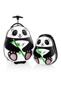 Heys Kinderkoffer "Travel Tots, 46 cm", schwarz-weiß, ABS, Polycarbonat, festlich, Koffer, Heys x Joachim Llambi Kindertrolley Handgepäck-Koffer