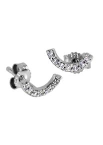 OSTSEE-SCHMUCK Damen Paar Ohrstecker "OSTSEE-SCHMUCK Ohrstecker Brenda Ohrstecker Brenda", 9 x 4mm, Silber 925 (Sterlingsilber), weiß, Silber 925