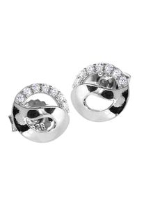 OSTSEE-SCHMUCK Damen Paar Ohrstecker "OSTSEE-SCHMUCK Ohrstecker Romina Ohrstecker Romina", 7mm rund, Silber 925 (Sterlingsilber), weiß, Silber 925