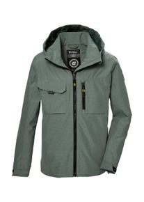 Killtec Kinder Funktionsjacke "KOS 140 BYS JCKT", grün, sportlich, Gr. 140, Oberstoff: 100% Polyester, Futter: 100% Polyester, Jacken, Wasserdichte