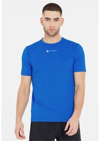 Virtus Herren Funktionsshirt "Roger", blau, sportlich, Gr. XXL, unifarben, 84% Polyester, 16% Elasthan, Shirts, mit antibakterieller Silver
