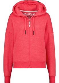 alife and kickin ALIFE & KICKIN Damen Kapuzensweatjacke "Damen JesseAK A", orange, Gr. L, 50% Baumwolle 50% Polyester, Sweatjacken