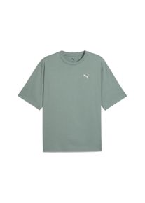 Puma Herren T-Shirt "WARDROBE ESS Boxy T-Shirt Herren", grün, Gr. XXL, clean, Obermaterial: 100% Baumwolle; Rippe: 20% Polyester, 80% Baumwolle,