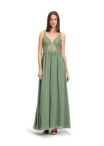 Vera Mont Damen Abendkleid "Vera Mont Abendkleid mit Stickerei", grün, feminin, Gr. 34, Obermaterial: 100% Polyester. Futter: 100% Polyamid.,