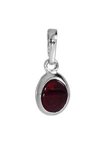 OSTSEE-SCHMUCK Damen Ketten-Anhänger "OSTSEE-SCHMUCK Anhänger Olivia Anhänger Olivia", 23 x 9mm, Silber 925 (Sterlingsilber), 1.7 g, weiß, Silber 925