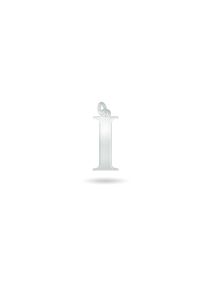 Beka & Bell BEKA & BELL Damen Ketten-Anhänger "925-Sterling Silber Glänzend", ONE-SIZE, Silber 925 (Sterlingsilber), 1,0 g, weiß, Silber 925 (Sterlingsilber),