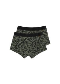 Damen Boxer "Alpha Industries Accessoires - Underwear", grün, Gr. M, Alpha Industries, Obermaterial: 93% Baumwolle, 7% Elastan, Unterhosen