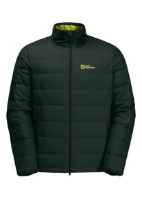 Jack Wolfskin Herren Daunenjacke "ATHER DOWN JKT M", grün, Gr. XXL, Hauptmaterial: 100% Polyester (recycled); Kontrast: 100% Polyester (recycled);